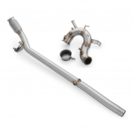 RM Motors Downpipe+ DPF OFF set Volkswagen Golf VIII 2.0 TDI GTD +heat shield