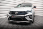 Maxton Design Front Splitter Volkswagen Taigo R-Line Mk1 VW-TA-1-RLINE-FD1G+FD1RG