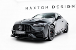 Maxton Design Street Pro Front Splitter + Flaps Mercedes-AMG CLE 53 C236 MECLE23653AMGCNC-FD1B+FSF1G