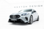 Maxton Design Street Pro Front Splitter + Flaps BMW M135i F70 BM170MPACKCNC-FD1B+FSF1G