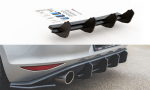 Maxton Design Racing Durablity Rear Diffuser V.2 VW Golf 7 GTI VWGO7GTICNC-RS2B+BRBI