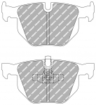Ferodo Racing Rear Brake Pads For BMW 325d 3 Saloon (E90) FCP1808