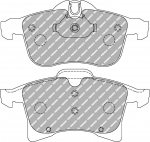 Ferodo Racing Front Brake Pads For OPEL 1.7 CDTI ASTRA H Estate (L35) FCP1640