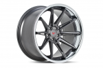 Ferrada Wheels CM2 22x10.5 5x127 ET28 Matte Graphite / Chrome Lip CM2221055127MGC28