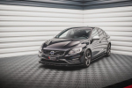 Maxton Design Front Splitter V.2 Volvo S60 R-Design Mk2 Facelift VO-S60-2F-RDESIGN-FD2G