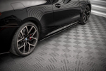 Maxton Design Street Pro Side Skirts Diffusers BMW 4 M-Pack / M440i G22 / G23 / G22 Facelift / G23 Facelift BM4G22MPACKCNC-SD1B