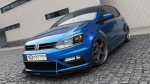 Maxton Design FRONT RACING SPLITTER (with wings) Volkswagen Polo GTI Mk5 Facelift VW-PO-5F-GTI-CNC-FD2A