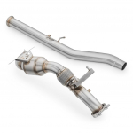 RM Motors Downpipe Volkswagen T-ROC 2.0 TSI OPF/GPF with catalytic converter