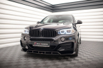 Maxton Design Front Splitter V.2 BMW X6 M-Pack F16 BM-X6-16-MPACK-FD2G+FD2RG