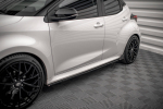 Maxton Design Side Skirts Diffusers V.1 + Flaps Toyota Yaris Mk4 TO-YA-4-SD1G+SF