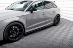 Maxton Design Side Skirts Diffusers V.2 Audi RS3 8V Sportback Facelift AU-RS3-8VF-SD2G