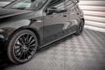 Maxton Design Street Pro Side Skirts Diffusers Mercedes A35 AMG / AMG-Line Aero Pack W177 MEA17735CNC-SD1BRB