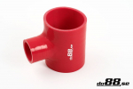 DO88 Silicone Hose Red T 2.75'' + 1'' (70mm+25mm)