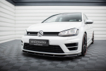Maxton Design Front Splitter V.6 Volkswagen Golf R / R-Line Mk7 VW-GO-7-R-FD6G