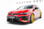 Maxton Design Front Splitter V.4 Volkswagen Golf GTI Clubsport Mk8 Facelift VW-GO-8F-GTI-CS-FD4G