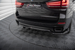 Maxton Design Rear Splitter (with vertical bars) BMW X5 M-Pack F15 BM-X5-15-M-RD1G+RD2G