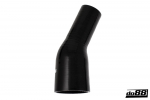 DO88 Silicone Hose Black 25 degree 2.5 - 3.5'' (63-89mm)