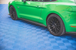 Maxton Design Street Pro Side Skirts Diffusers V.1 Ford Mustang GT Mk6 Facelift FOMU6FGTCNC-SD1B