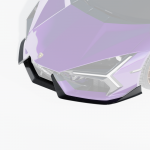 LAMBORGHINI REVUELTO CARBON FIBRE FRONT SPLITTER - CT DESIGN