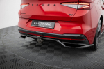 Maxton Design Rear Splitter (with vertical bars) Skoda Enyaq Coupe iV RS SK-EN-1-RS-C-RD1G+RD2G