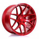 BOLA Wheels B8R 18x9.5 5x114 ET25-40 CANDY RED 10.35kg