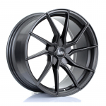 BOLA Wheels B25 18x8.5 5x120 ET25-45 MATT GUNMETAL 9kg