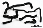 DO88 Audi Quattro 20v Radiator hoses Black