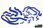 DO88 SAAB 9-3 2.8t V6 2006- Coolant hoses Blue