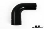 DO88 Silicone Hose Black 90 degree 2.375 - 3.125'' (60 - 80mm)