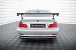 Maxton Design Carbon Spoiler With External Brackets Uprights BMW 3 Coupe E46 CF-BM-3-46-C-WING5-EXT-245-P
