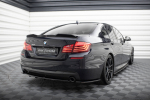 Maxton Design Rear Splitter for BMW 5 M-Pack Sedan/Touring F10/F11 (fits two single exhaust ends) BM-5-11-MPACK-RD1+RD3G
