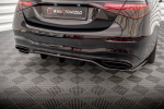 Maxton Design Rear Splitter (with vertical bars) Mercedes-Benz S AMG-Line W223 ME-S-223-AMGLINE-RD1G+RD2G