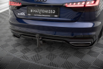 Maxton Design Rear Splitter (with vertical bars) V.2 Audi A4 S-Line B9 Facelift AU-A4-B9F-SLINE-RD3G+RD4G