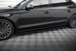 Maxton Design Side Skirts Diffusers Audi A8 Long D4 AU-A8L-D4-SD1G