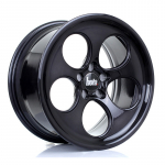 BOLA Wheels B5 18x9.5 5x127 ET40-45 BLACK BRUSHED POLISHED FACE 12.65kg
