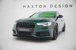 Maxton Design Front Splitter V.1 Audi S6 / A6 S-Line C7 AU-A6-C7-SLINE-FD1G