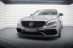 Maxton Design Street Pro Front Splitter Mercedes-AMG C63 Sedan / Estate W205 Facelift MEC205F63CNC-FD1B