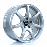 BOLA Wheels B7 18x8.5 5x100 ET25-45 CRYSTAL SILVER 10.5kg