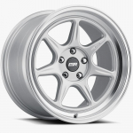 ESR Wheels CR7 18x9.5 5x120.6 ET22 Hyper Silver w/ Machined Lip 89551422 CR7HS-ML 5X120.6