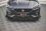 Maxton Design Street Pro Front Splitter + Flaps Seat Leon FR Mk4 SELE4FRCNC-FD1BRB+FSF1G