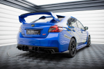 Maxton Design Street Pro Rear Diffuser Subaru WRX STI Mk1 SUIM4FWRXSTICNC-RS1B+BRBI