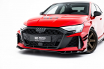 Maxton Design Prepreg Carbon Fiber Front Splitter Audi RS3 Sedan / Sportback 8Y Facelift CF-AU-RS3-8YF-FD1-245-P