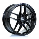 BOLA Wheels B11 18x8 5x100 ET30-45 GLOSS BLACK 10.1kg