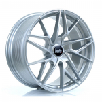 BOLA Wheels FLR 19x9.5 5x100 ET25-45 CRYSTAL SILVER