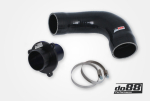 DO88 VAG 1.8 2.0 TSI (MQB) Turbo Muffler Delete. do88 TR-340. Black hoses