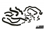 DO88 SAAB 9-3 2.8t V6 2006- Coolant hoses Black