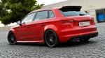 Maxton Design Rear Side Splitters Audi S3 / A3 S-Line 8V Hatchback / Sportback AU-S3-3-RSD1G
