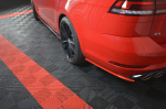 Maxton Design REAR SIDE SPLITTERS V.2 VW GOLF 7 R VARIANT FACELIFT VW-GO-7F-R-VA-RSD2G