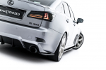 Maxton Design Rear Side Splitters Lexus IS F-Sport Mk2 (XE20) Facelift LE-IS-2-RSD1G