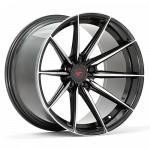 Ferrada Wheels FR10 20x10 5x115 ET13 Graphite Machine FR1020105115GM13